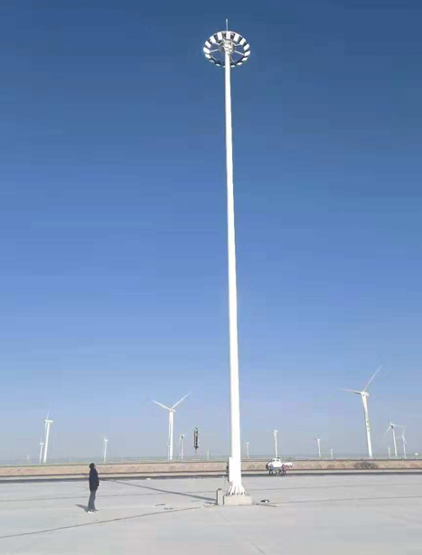 瓜州高速路服务区精河高杆灯项目