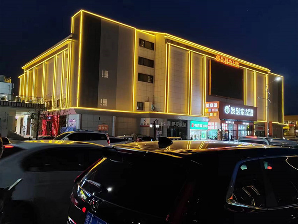 兰州新区城市综合体大润发亮化工程