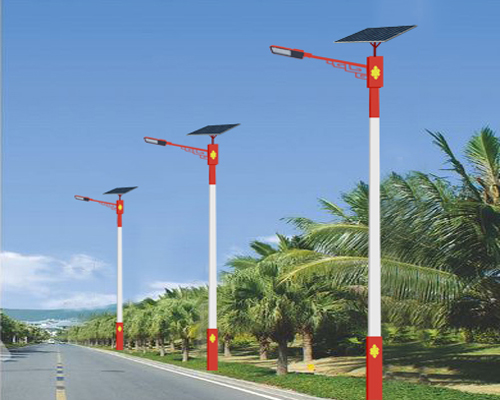 精河民族特色路灯